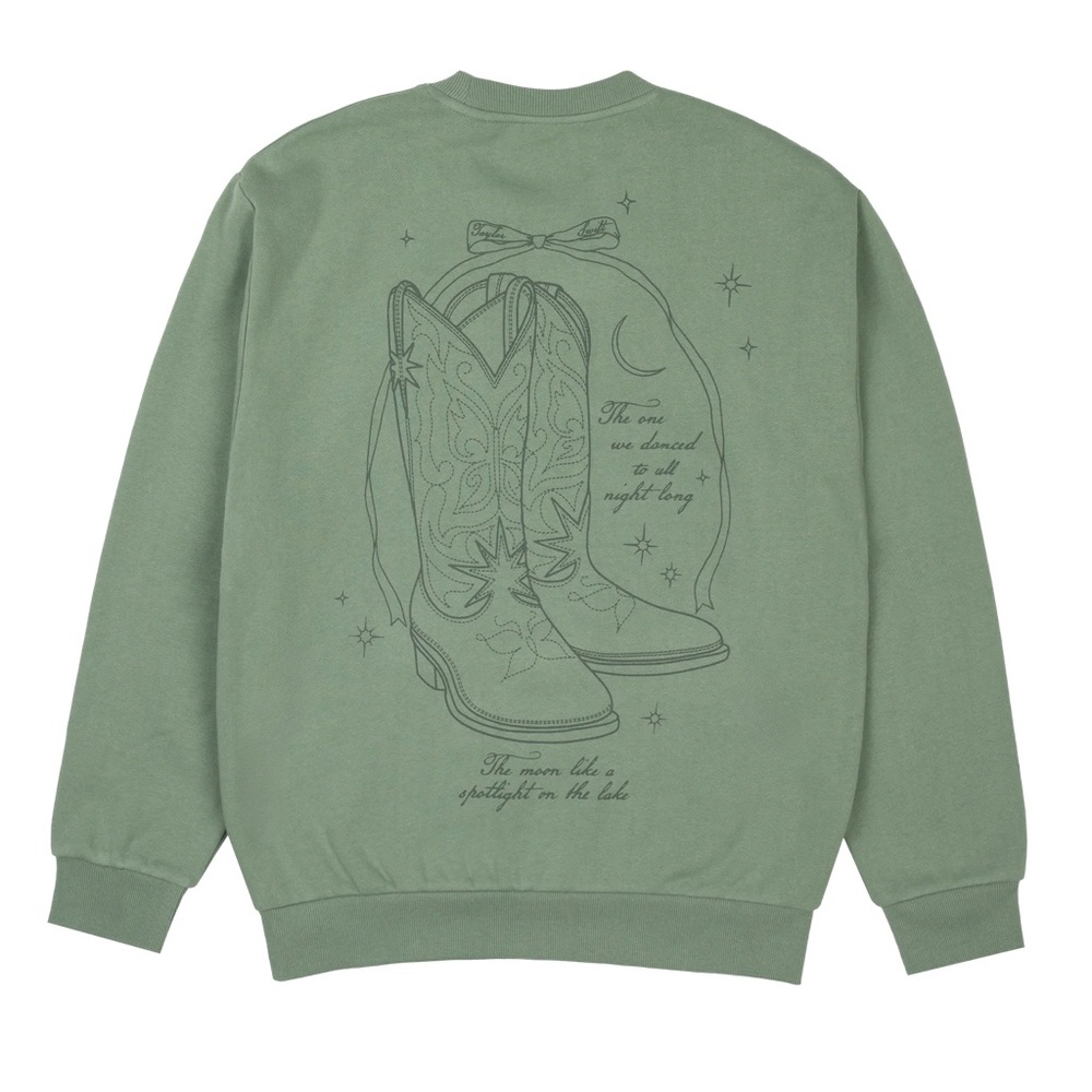 SELF-TITLED DANCED ALL NIGHT LONG KANGA POCKET CREWNECK